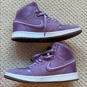 purple high air jordan 1s